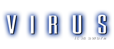 Virus title screen for Sega Saturn